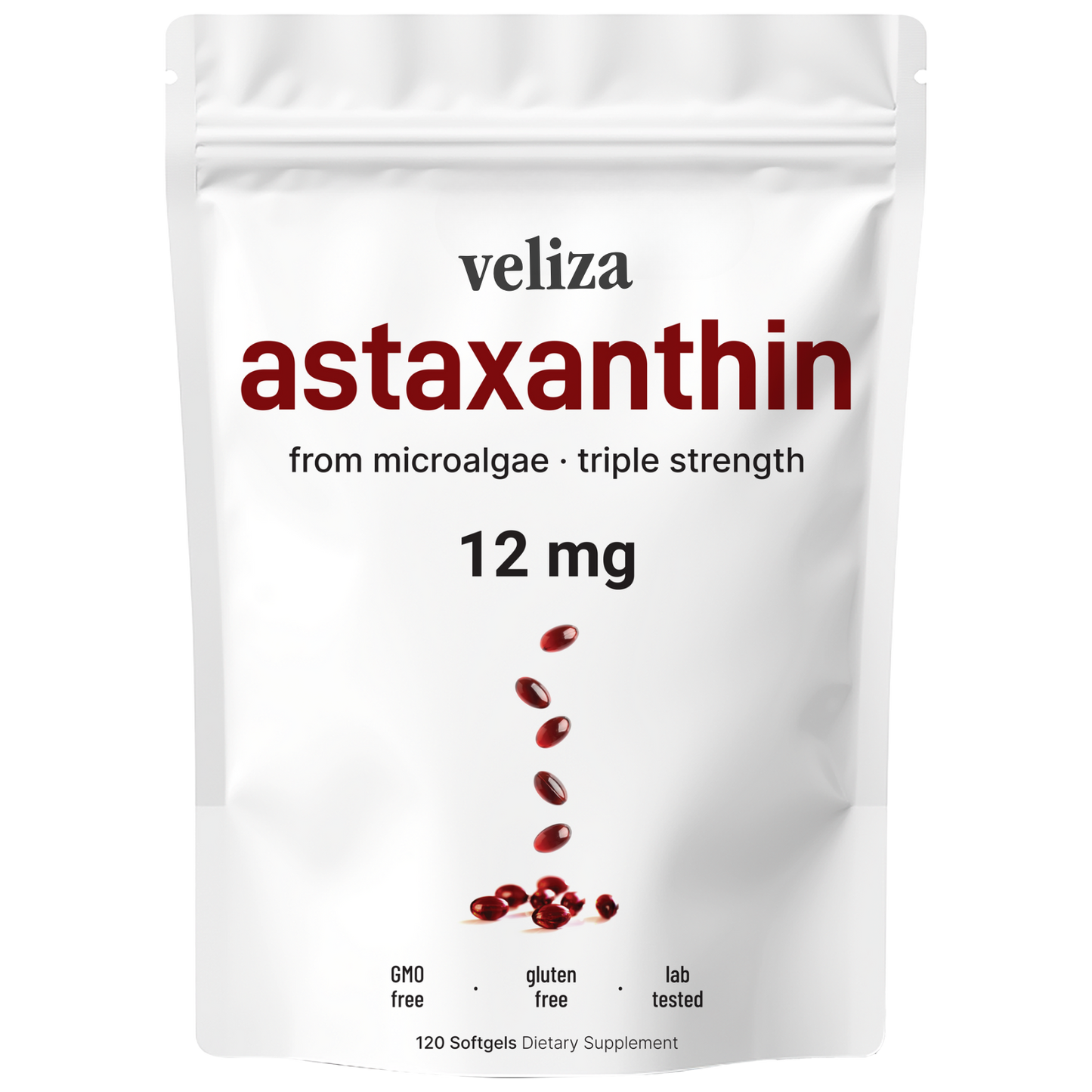 Astaxanthin 12mg Soft Gels