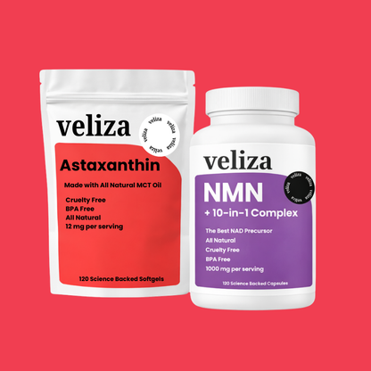 Veliza Astaxanthin+NMN Anti-Aging Bundle