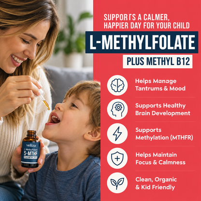 Veliza L-Methylfolate & B-12 Complex