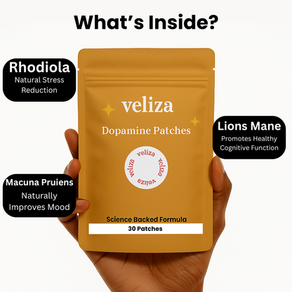 Veliza Wellness Dopamine Patches - Holiday Sale