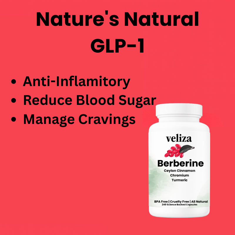 Veliza Berberine Anti-Inflammatory Capsules