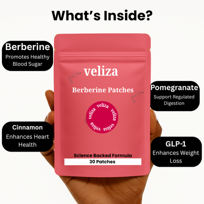 Veliza Cleanse Berberine Patches - Holiday