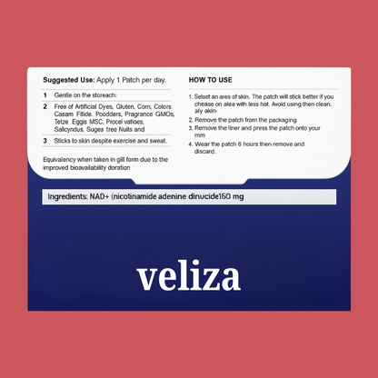 Veliza Liposomal NAD+ Patches