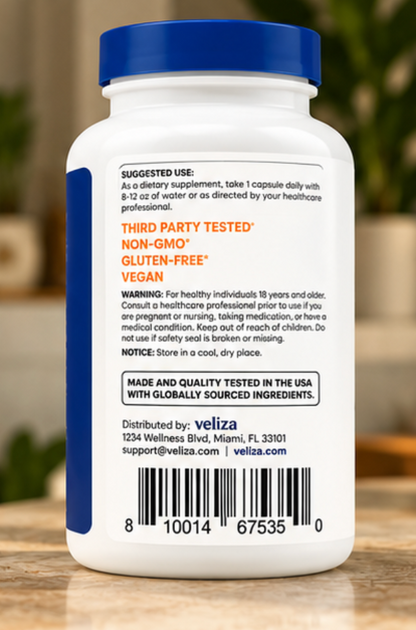 Veliza N-Acetyl L-Cysteine Capsules