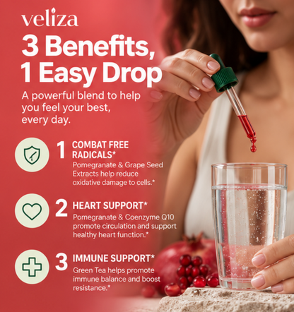 Veliza Pomegranate Extract Drops