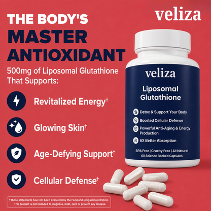 Veliza Liposomal Glutathione Capsules