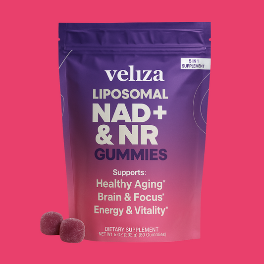 Veliza Liposomal NAD+ & NR Gummies