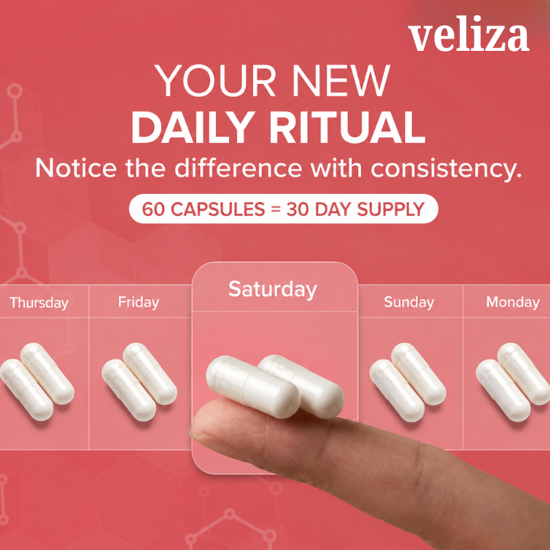 Veliza Liposomal Glutathione Capsules